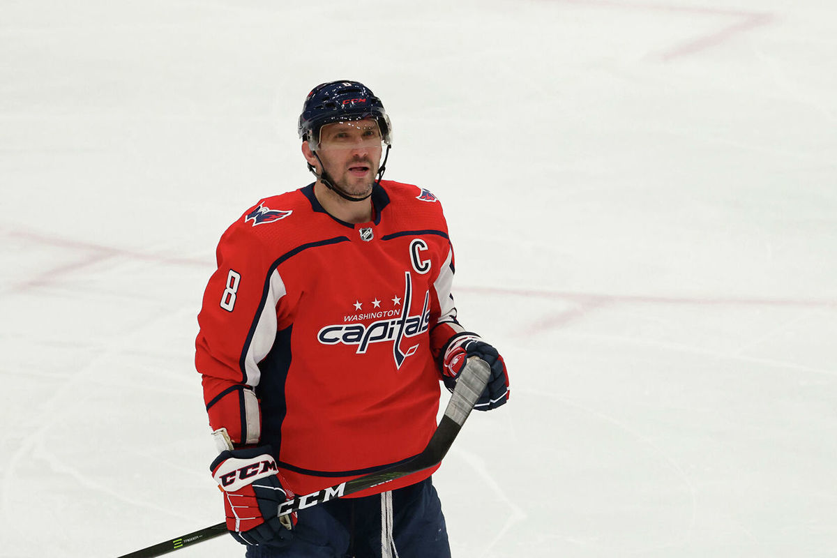 Овечкин вышел на 39 место по числу сыгранных матчей в истории НХЛ