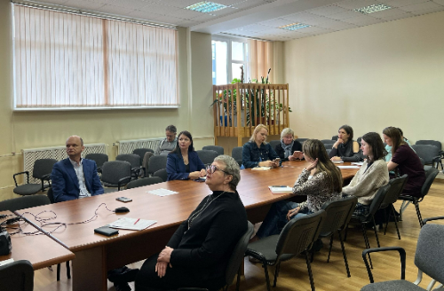 Участники круглого стола в Институте экономики КарНЦ РАН 15 мая
