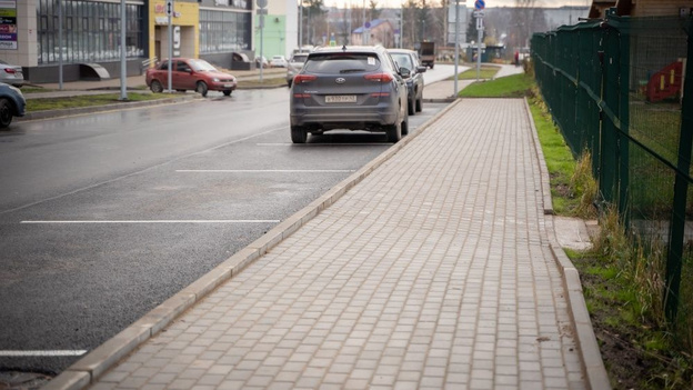 В Кирове открыли новую дорогу к детскому саду на Энтузиастов