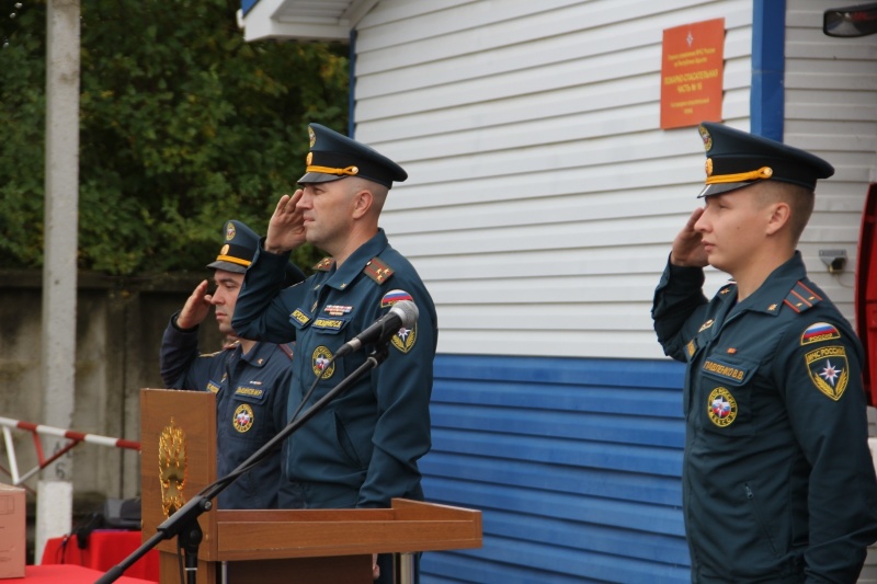 Пожарно-спасательная часть № 16 отметила 15-летний юбилей