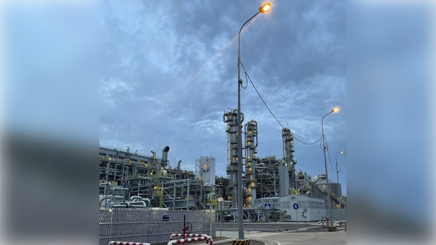 Производственная площадка АО «ЕвроХим-Северо-Запад» 