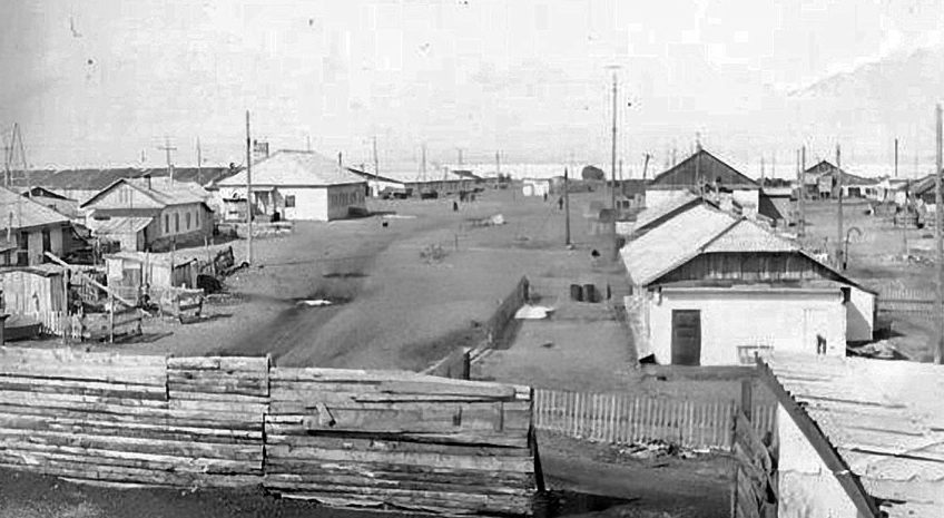 Посёлок Атарган, Ольский район, Магаданская область. 1972 год kolymastory.ru