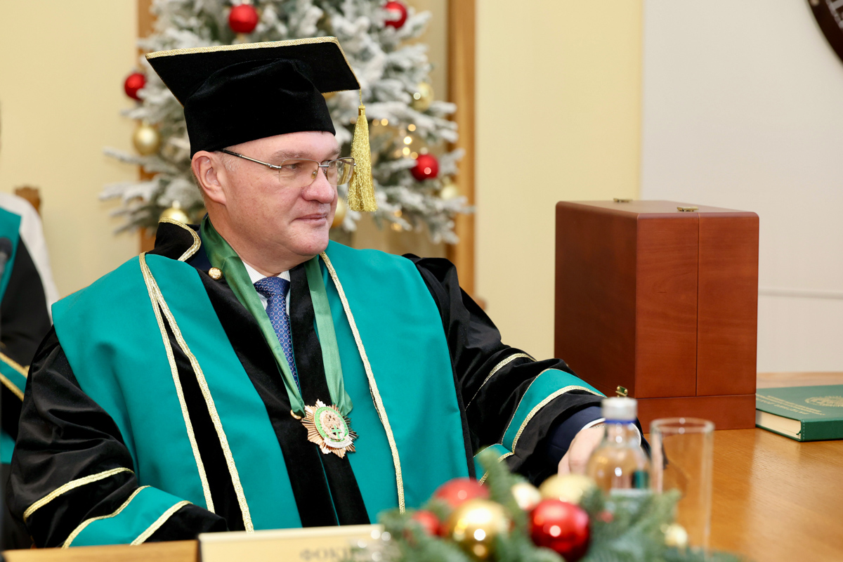 Генеральный директор «Газпром трансгаз Санкт‑Петербург» Георгий Фокин стал Почётным доктором Политехнического университета 