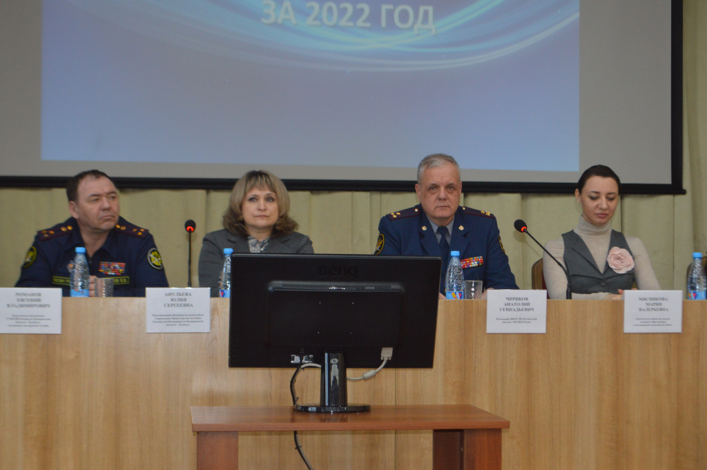 В Кузбасском институте ФСИН России подведены итоги работы за 2022 год 