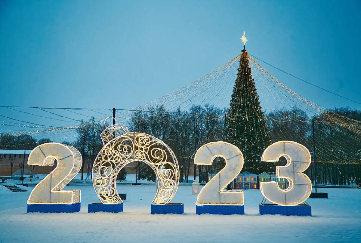 Концепцию украшения Великого Новгорода к Новому году разработал Центр развития городской среды Новгородской области.