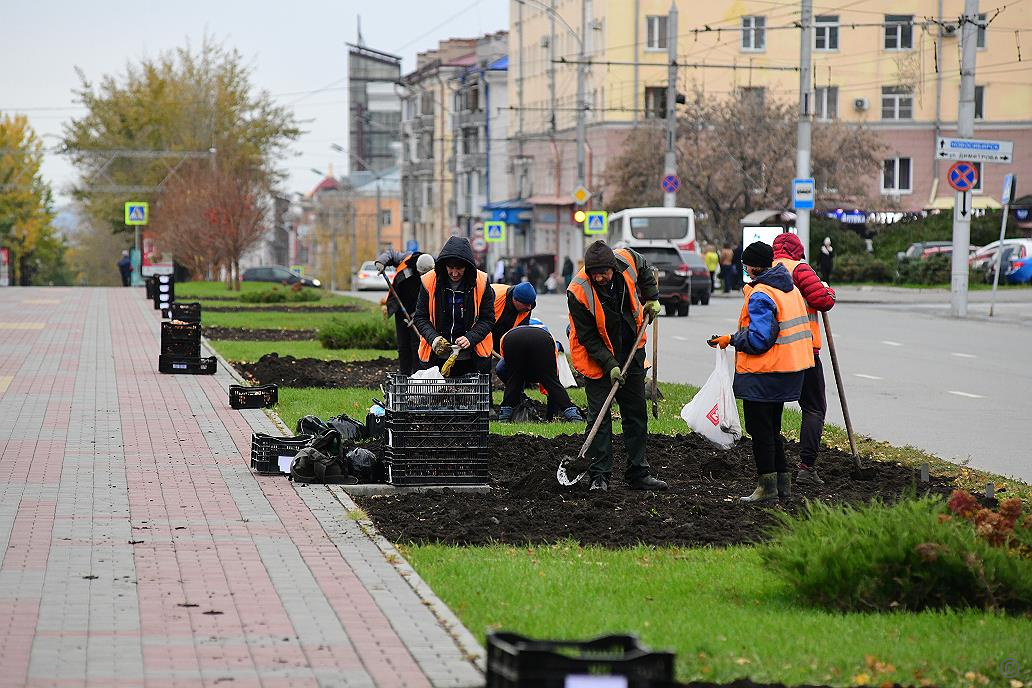 Площадь Баварина Барнаул