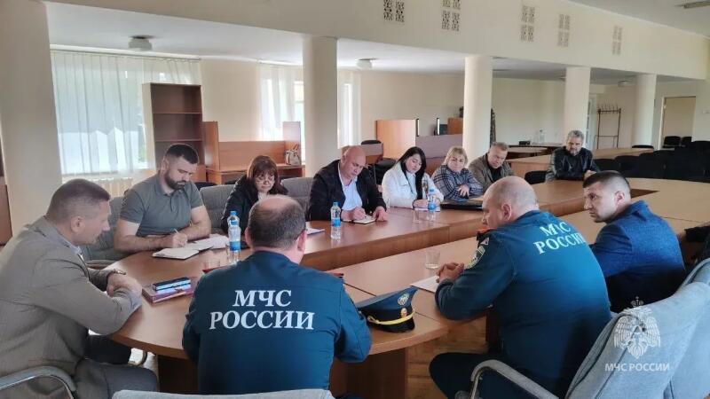 Заседание по КЧС и ОПБ прошло в Скадовском округе Херсонской области