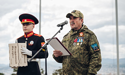 В День Победы в Улан-Удэ прозвучал полуденный выстрел