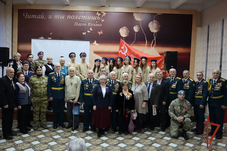 Военнослужащие и ветераны Росгвардии в Томской области принимают участие в мероприятиях Года защитника Отечества (видео)