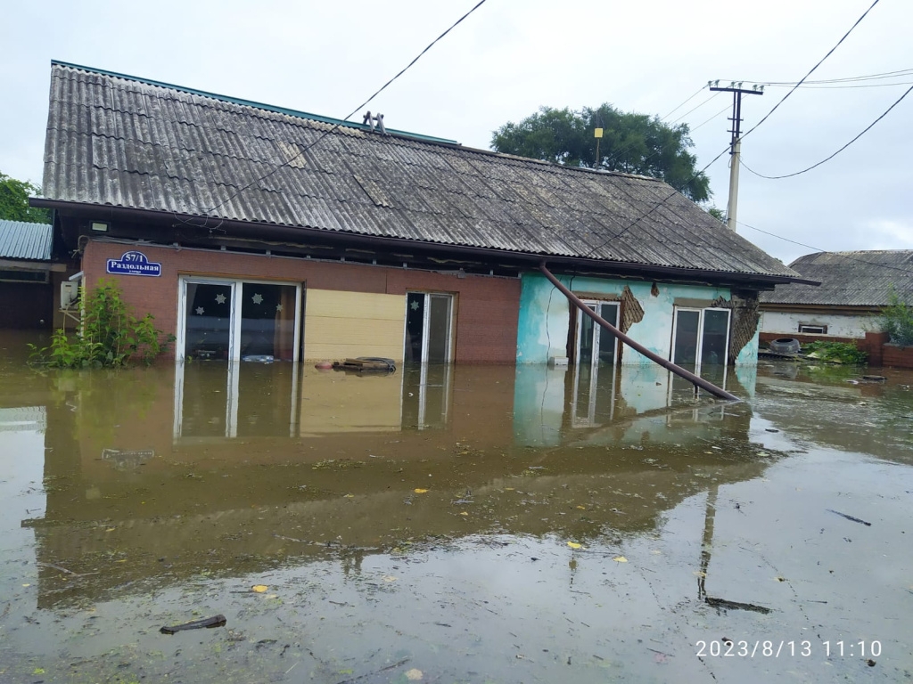 Последствия стихии в Приморье