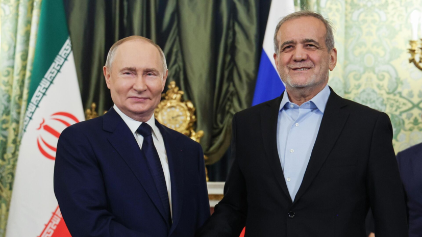 Ушаков: Путин и Пезешкиан обсудят иранскую ядерную программу