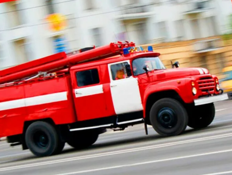 Выезд пожарного автомобиля