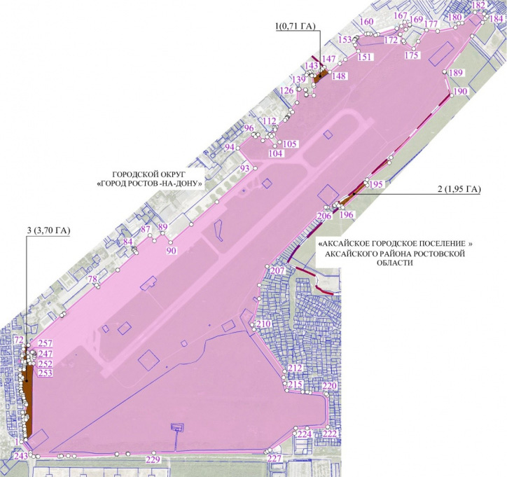 План застройки старого аэропорта ростов на дону