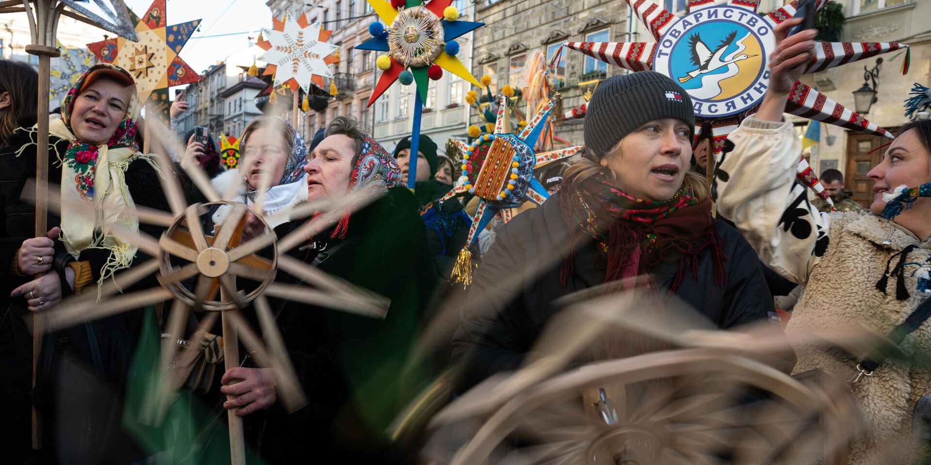 Момент фестиваля Огонь рождественской звезды во Львове 30 декабря 2024 года - ИноСМИ, 1920, 05.11.2025