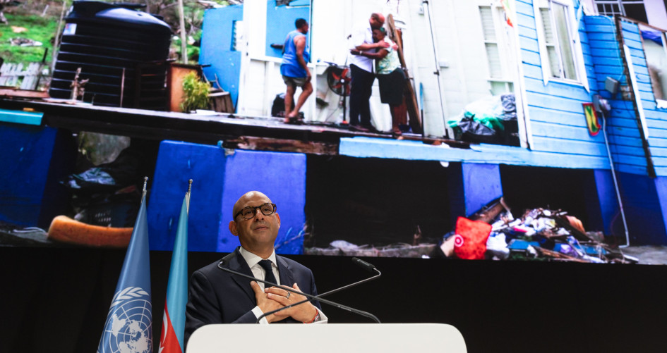 Simon Stiell COP29 opening