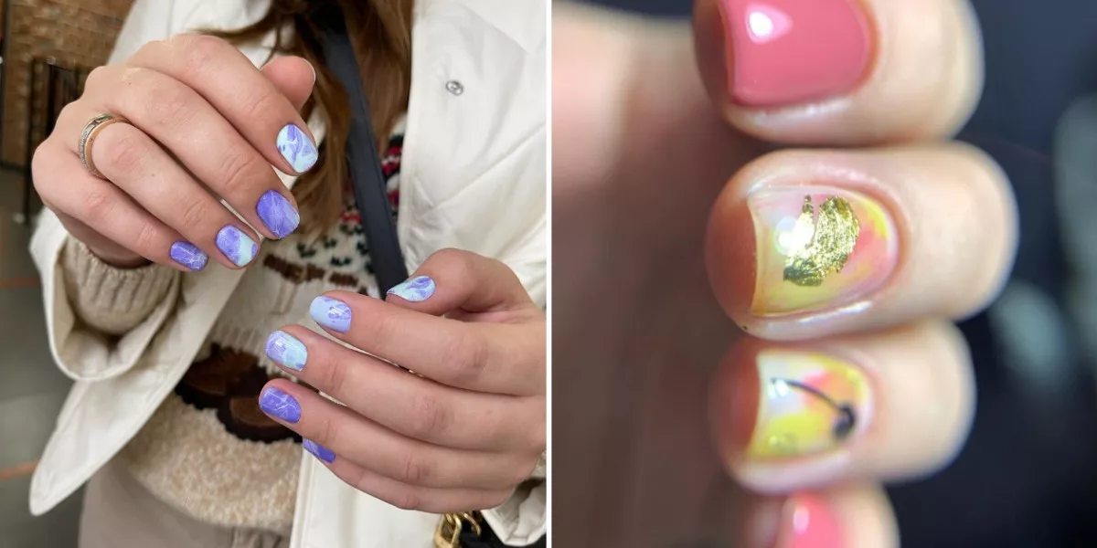 маникюр 2023 pantone. люксио розовый неон ярко. градиент френч втирка. елизавета соковнина маникюр. маникюр 2021 весна.