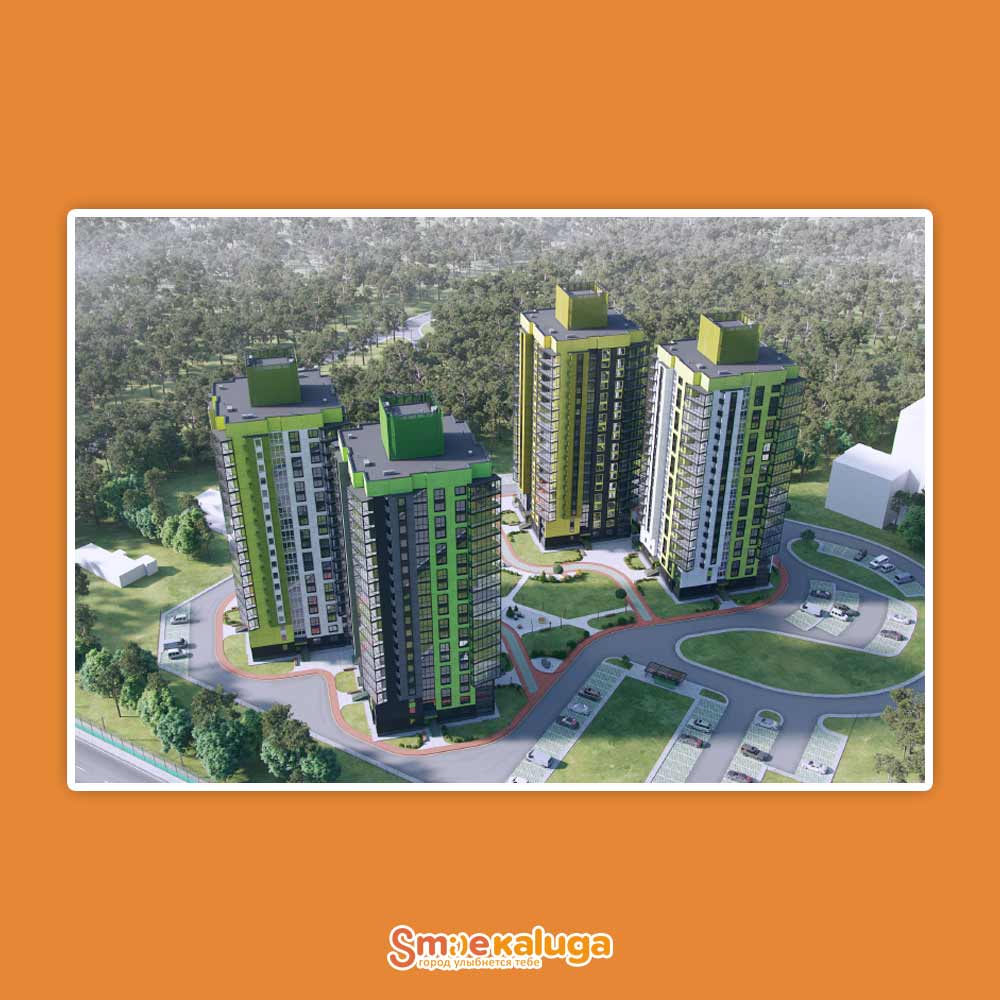В Калужской области построили свыше 1 млн квадратных метров жилья