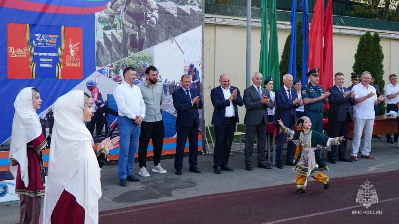 В Республике Дагестан завершились Всероссийские соревнования по пожарно-спасательному спорту