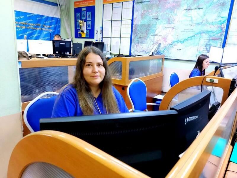 Женщины на службе в МЧС России по Еврейской автономии
