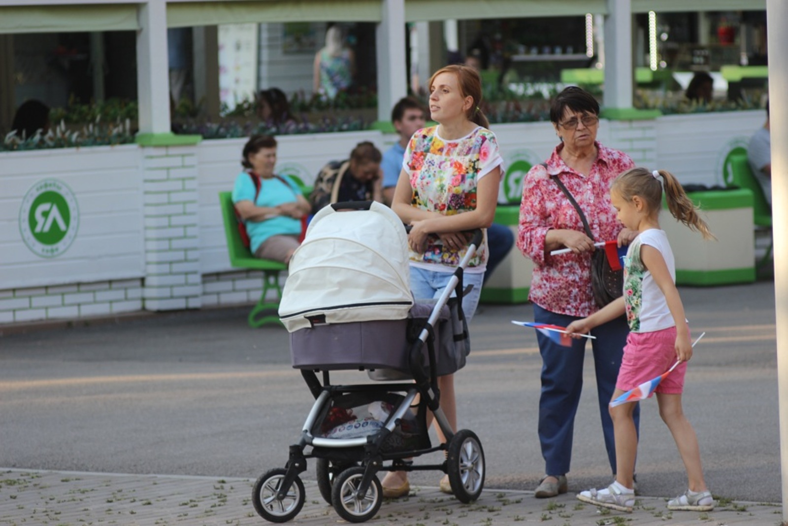 Семья безработных с детьми