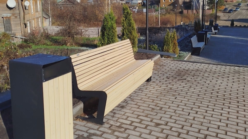 Главная досуговая площадка Солигалича преобразилась до неузнаваемости