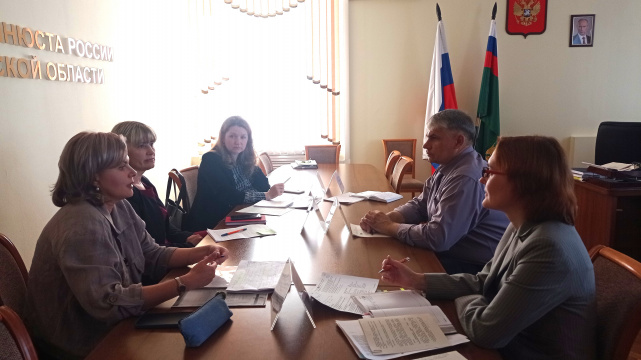 Вопросы эффективности деятельности юридических клиник региона обсудили в Управлении Минюста России по Вологодской области
