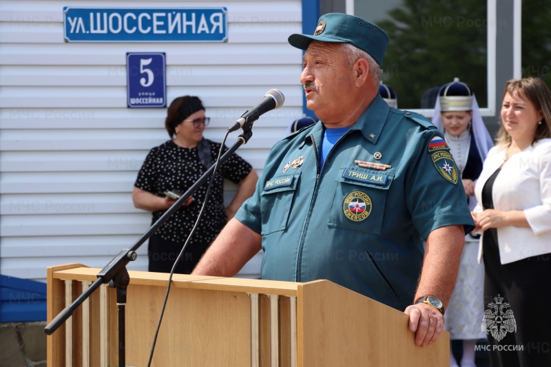Пожарно-спасательная часть №15 аула Уляп отметила 15-летний юбилей
