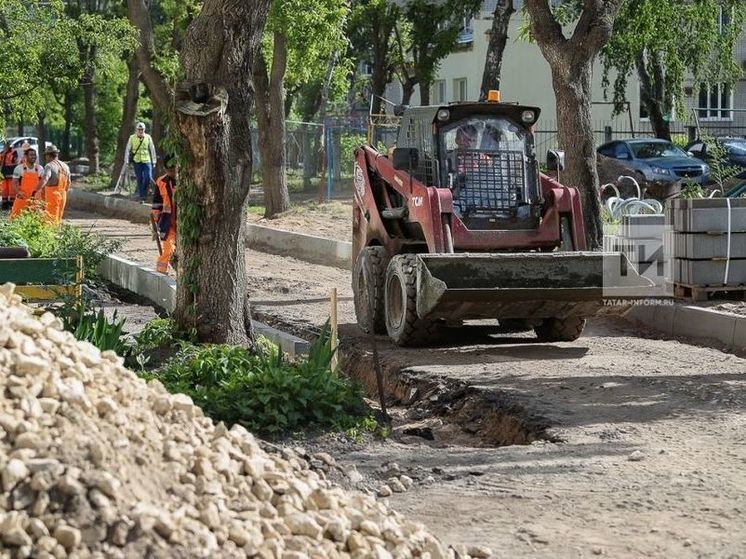 В Казани завершено благоустройство территорий 452 многоквартирных домов