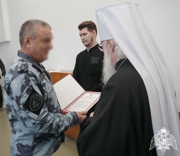 Новгородские росгвардейцы приняли участие в открытии Знаменских образовательных Чтений