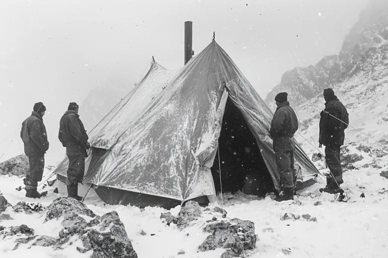Перевал Дятлова в представлении ИИ