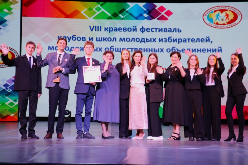 Поздравляем победителей и призеров VIII Фестиваля команд клубов молодого избирателя «Мы выбираем будущее»!