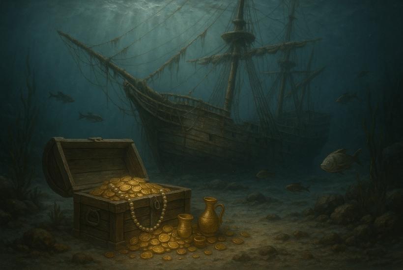 Затоновший корабль