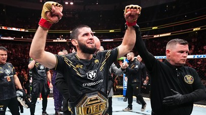 Чемпион UFC в лёгком весе Ислам Махачев