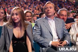 Телеведущий Александр Масляков-младший с дочерью Таисией