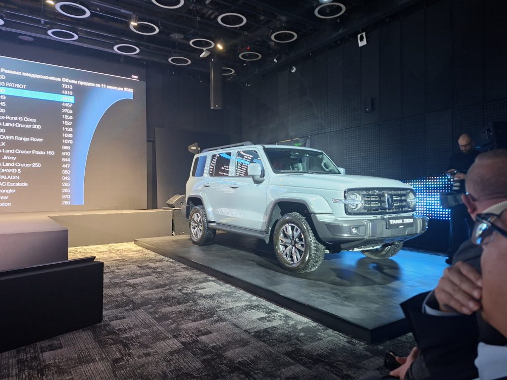 Новый Tank 300 представлен в России официально: все подробности и цена