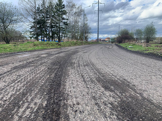 Работы по реконструкции подъездных дорог продолжили в поселении Филимонковское 