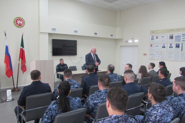 Заместитель председателя Общественного совета при ФСИН России Михаил Хасьминский посетил новый следственный изолятор №1 в городе Казани на 1 000 мест