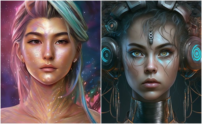 С помощью нейросетей можно создать изображение несуществующего человека - или собственный фантастический образ