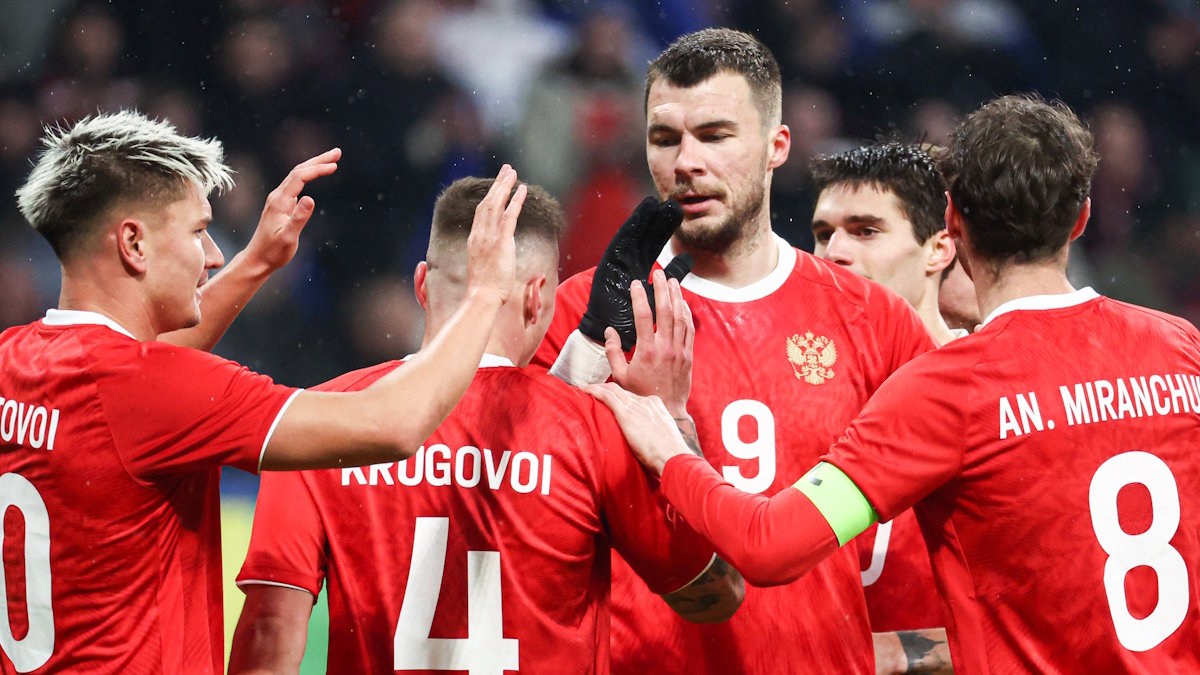 Игроки сборной России по футболу