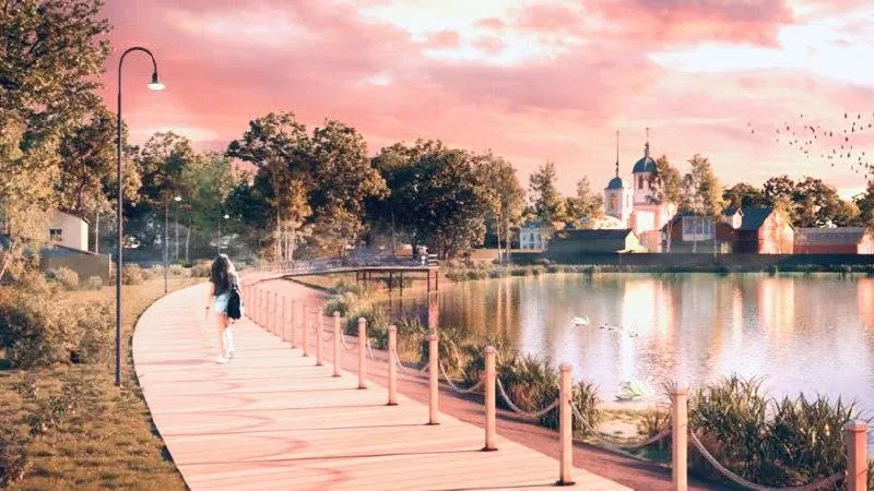 Парк киово лобня фото московская область Kiovo's park in Lobnya will arrange well by October Regional News Seldon News