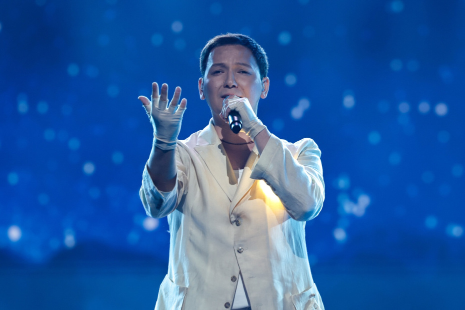 Минжашар Мурзаев,( Киргизия) выступает на международном музыкальном конкурсе «Интервидение» 2025