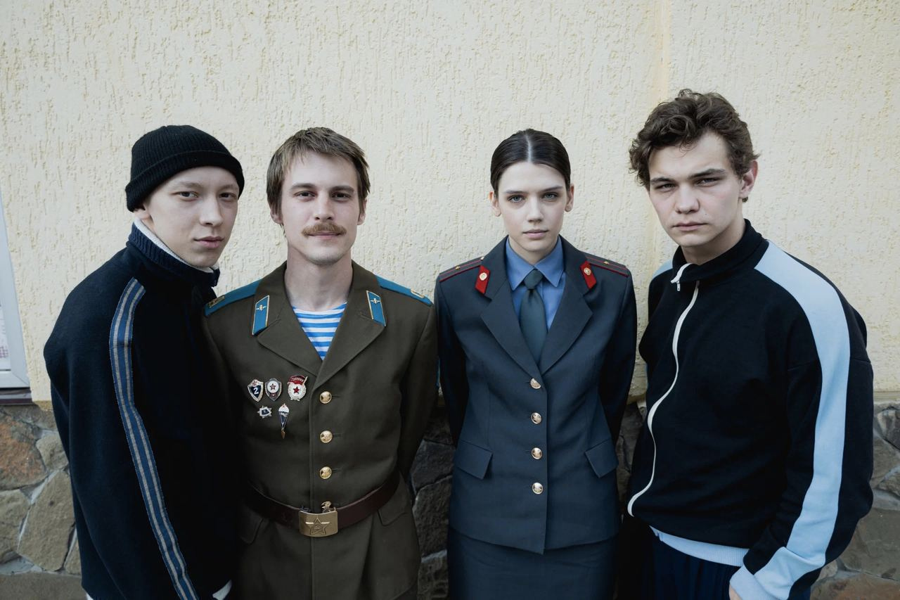 Слева направо: Зима, Адидас, Ирина и Турбо