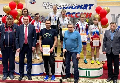 Туляки завоевали золотые медали на чемпионате России по велоспорту-тандем-трек спорта слепых