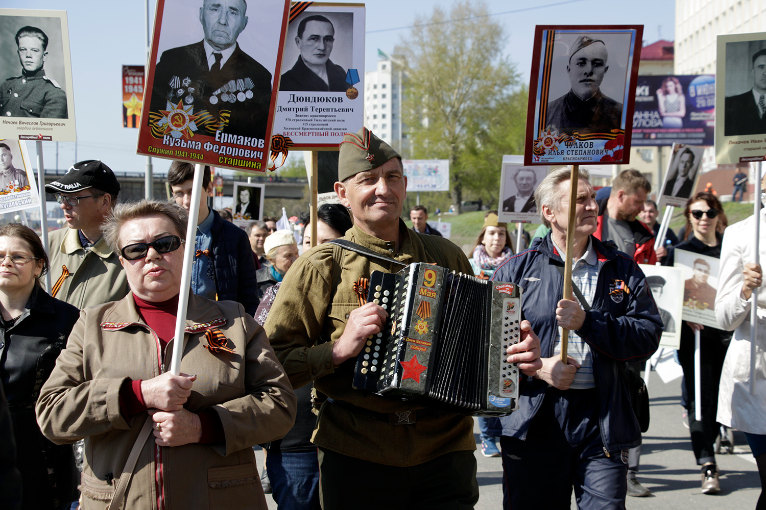 В грузии был бессмертный полк