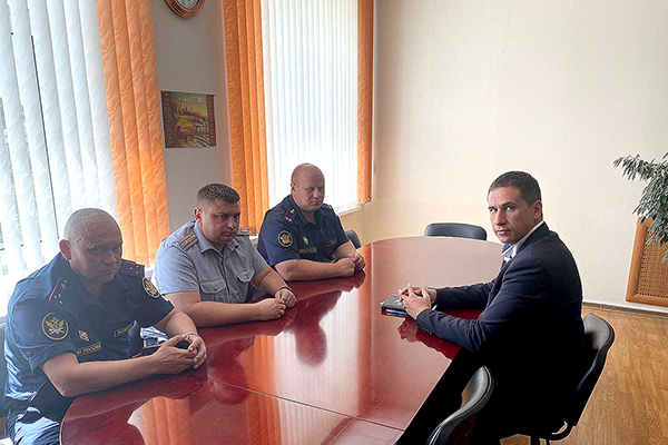 Состоялась рабочая встреча руководства ИК-1 и администрации Милославского района