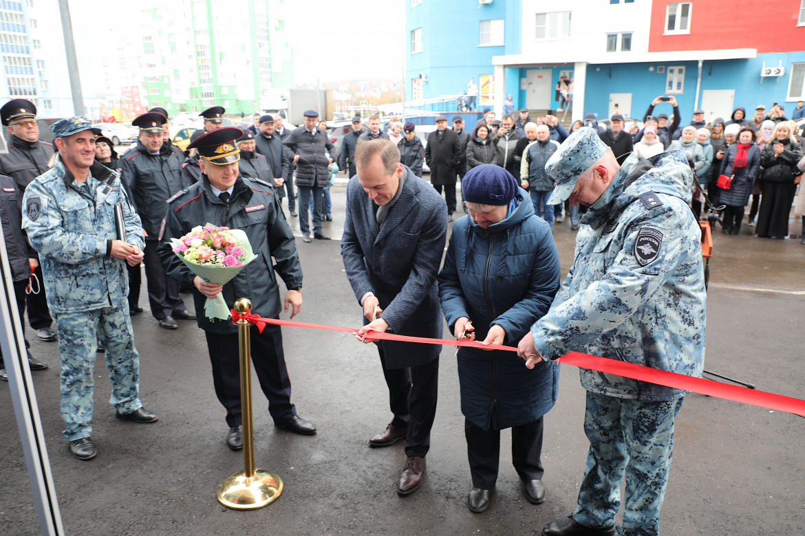 В Мордовии состоялась церемония открытия дома для сотрудников полиции