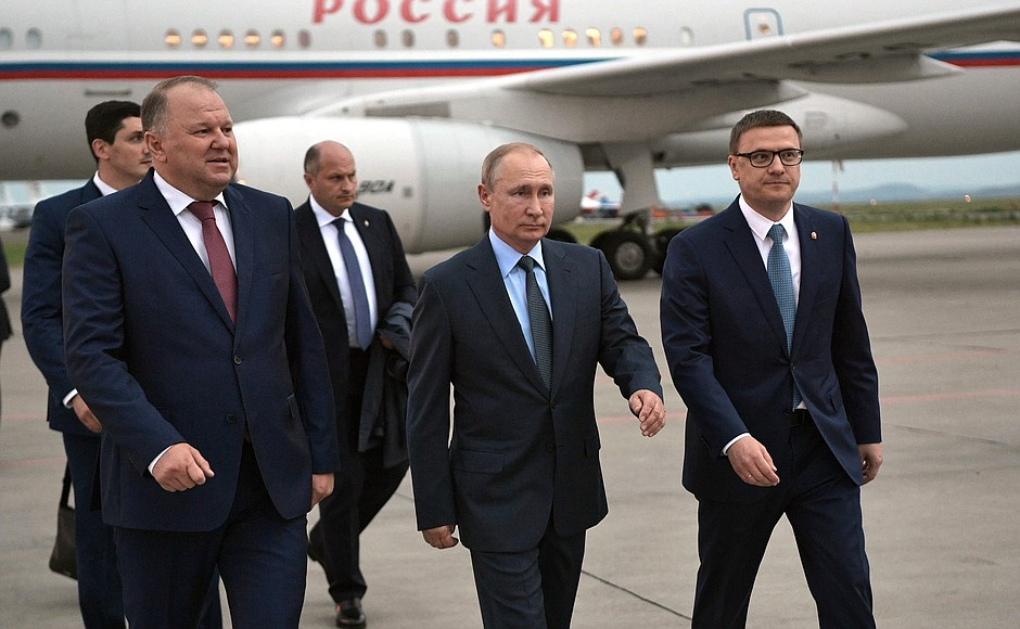 Путин прилетает спустя семь месяцев после трагедии