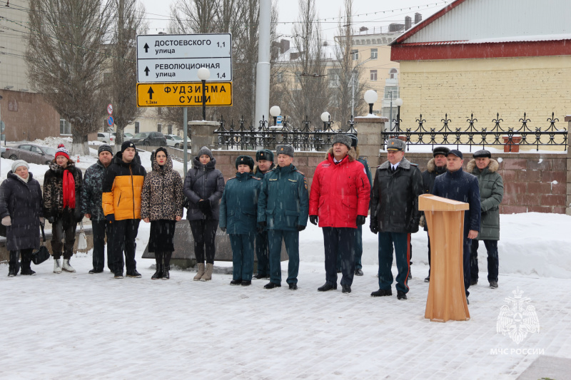 В День спасателя отдали дань памяти погибшим при исполнении служебного долга