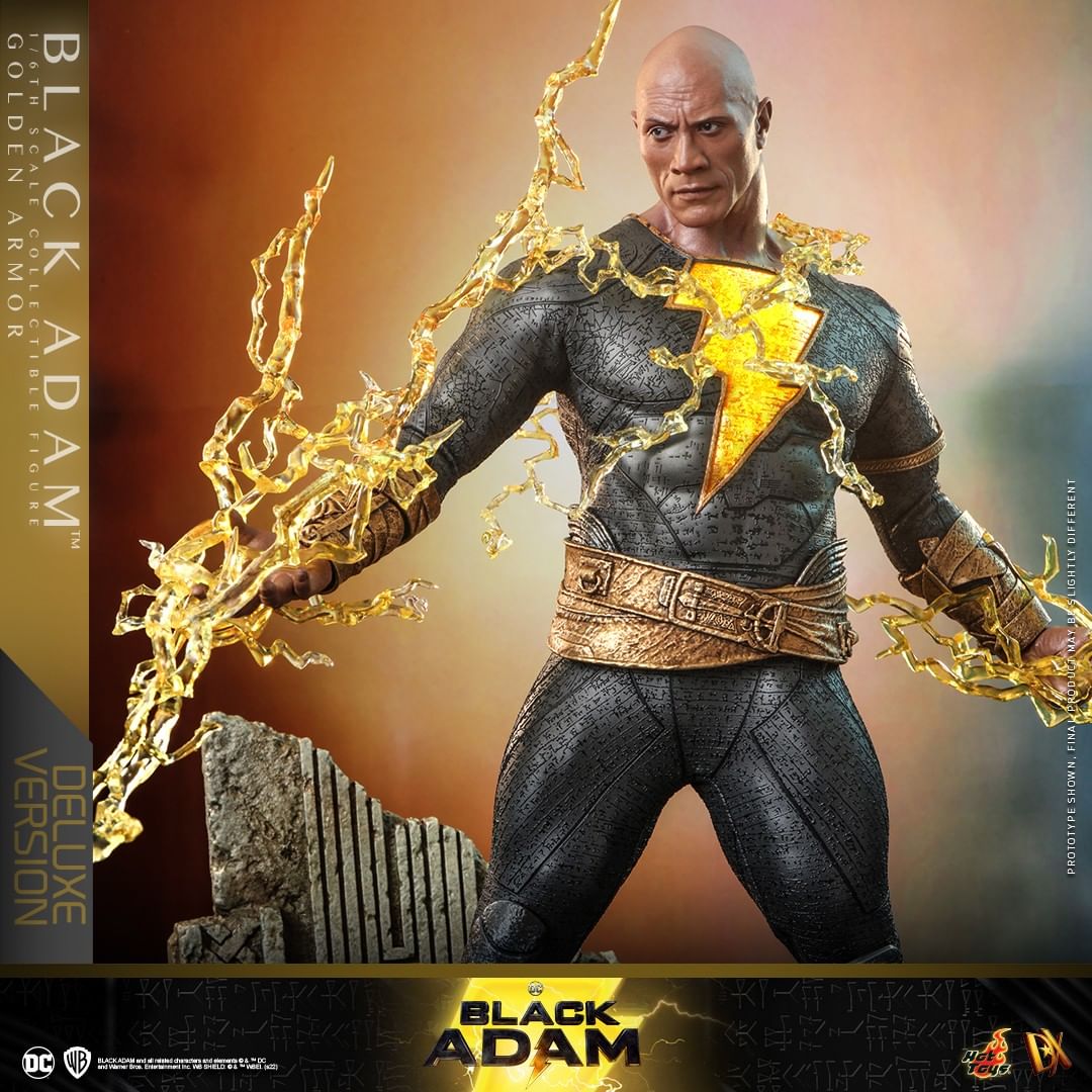 Face off dwayne johnson. Hot Toys Black Adam.