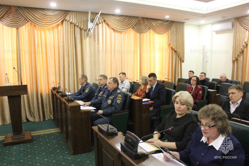 На заседании КЧС и ОПБ Белгородской области рассмотрели вопрос по безаварийному пропуску весеннего половодья в 2024 году